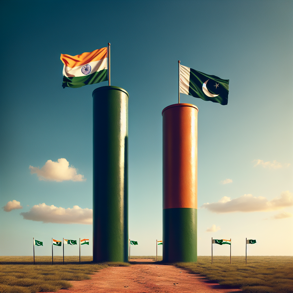 The Unusual Battle of the flagpoles: India Vs. Pakistan